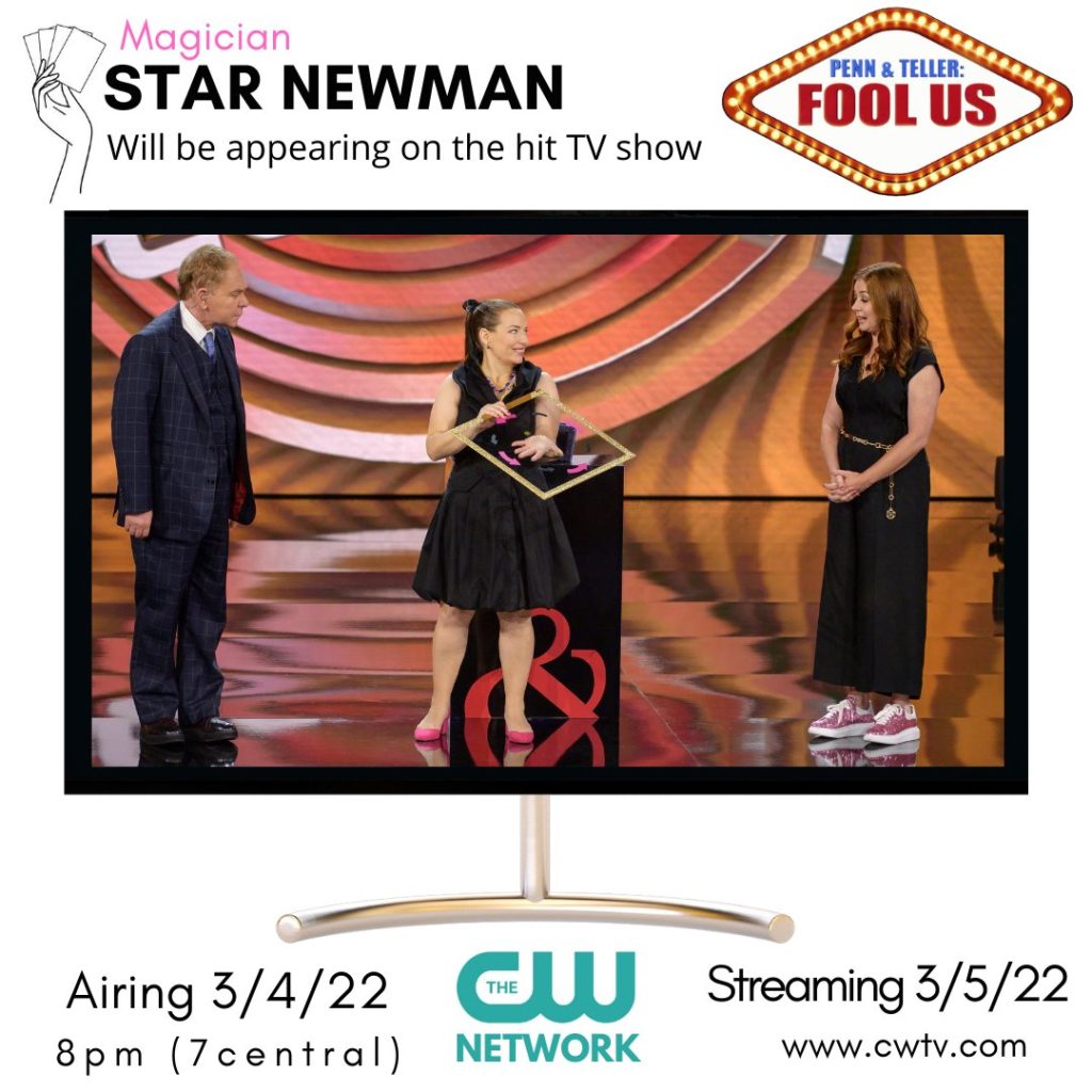 Star Newman on Penn & Teller promo